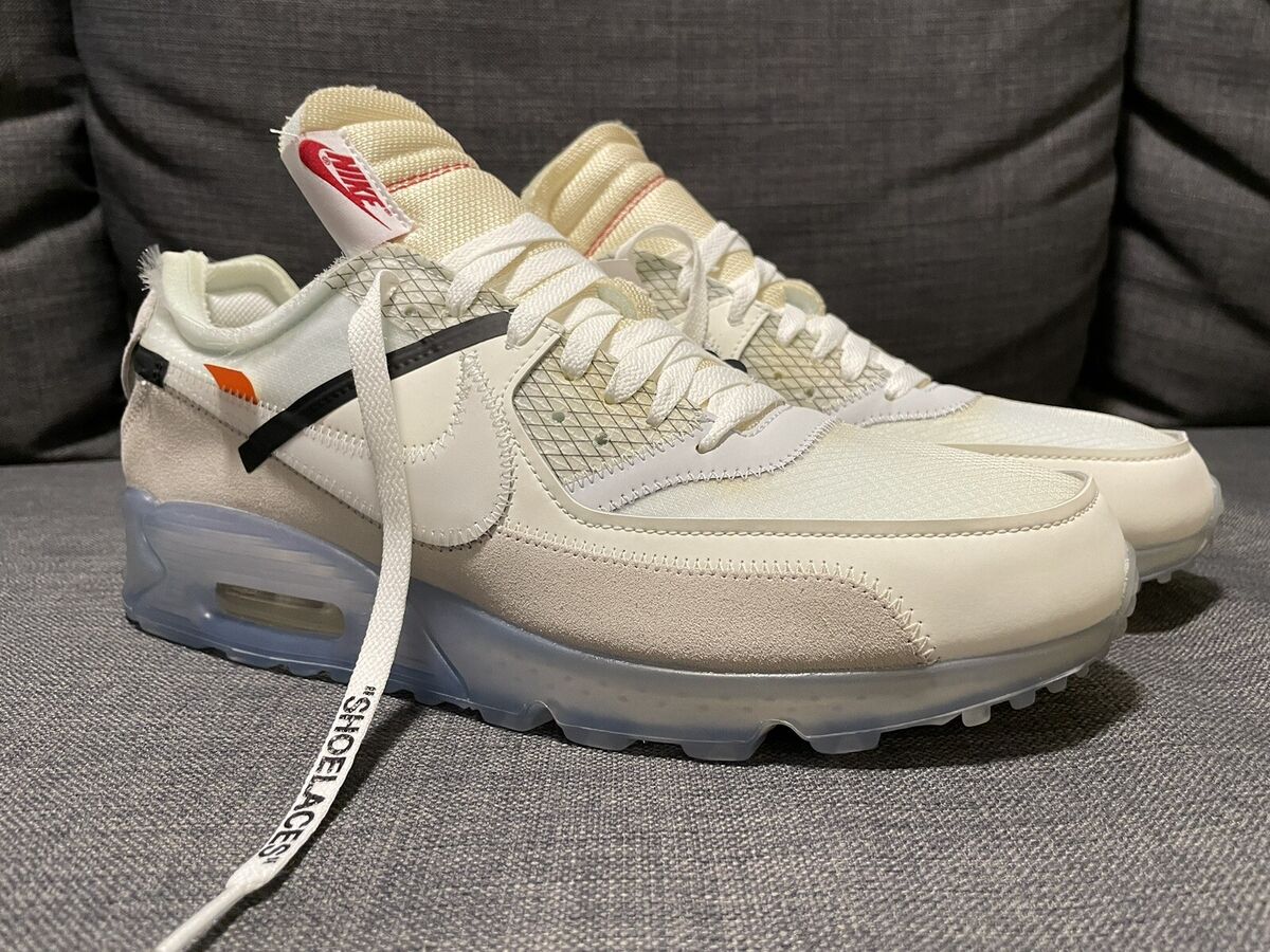 Nike Air Max 90 x OFF-WHITE The Ten - DS Size US 12M - Rare