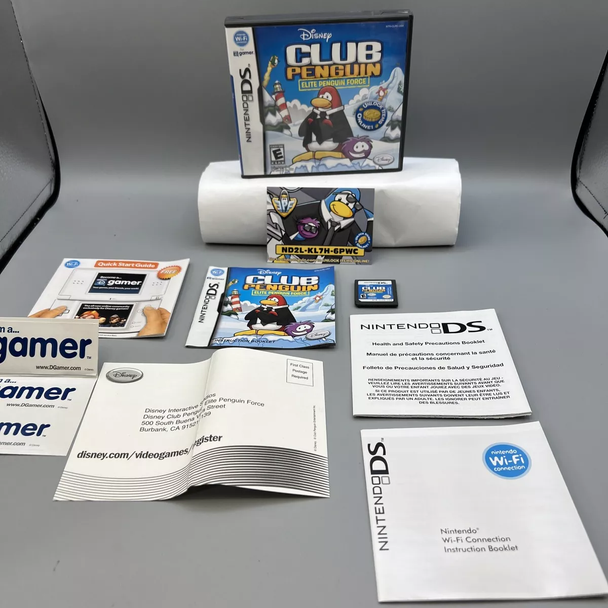 Club Penguin: Elite Penguin Force - Nintendo DS - game, booklet & case