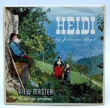View Master B425, Heidi, Sawyer's 1958, 3 Reel Set