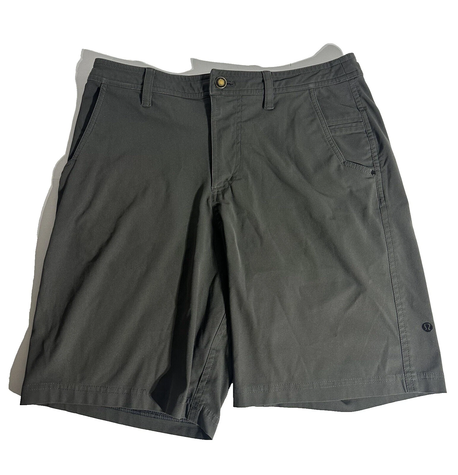 Pantalones cortos de Poliéster Negro Lululemon para Hombres