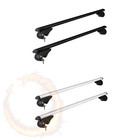 Universal Car Roof Racks Pod Aluminium Cross Bars Adjustable 108cm
