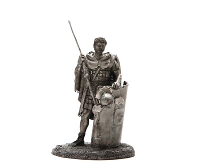 Zinn 54mm Legio II Augusta II Cent. AC Rom Figur Maßstab 1:32