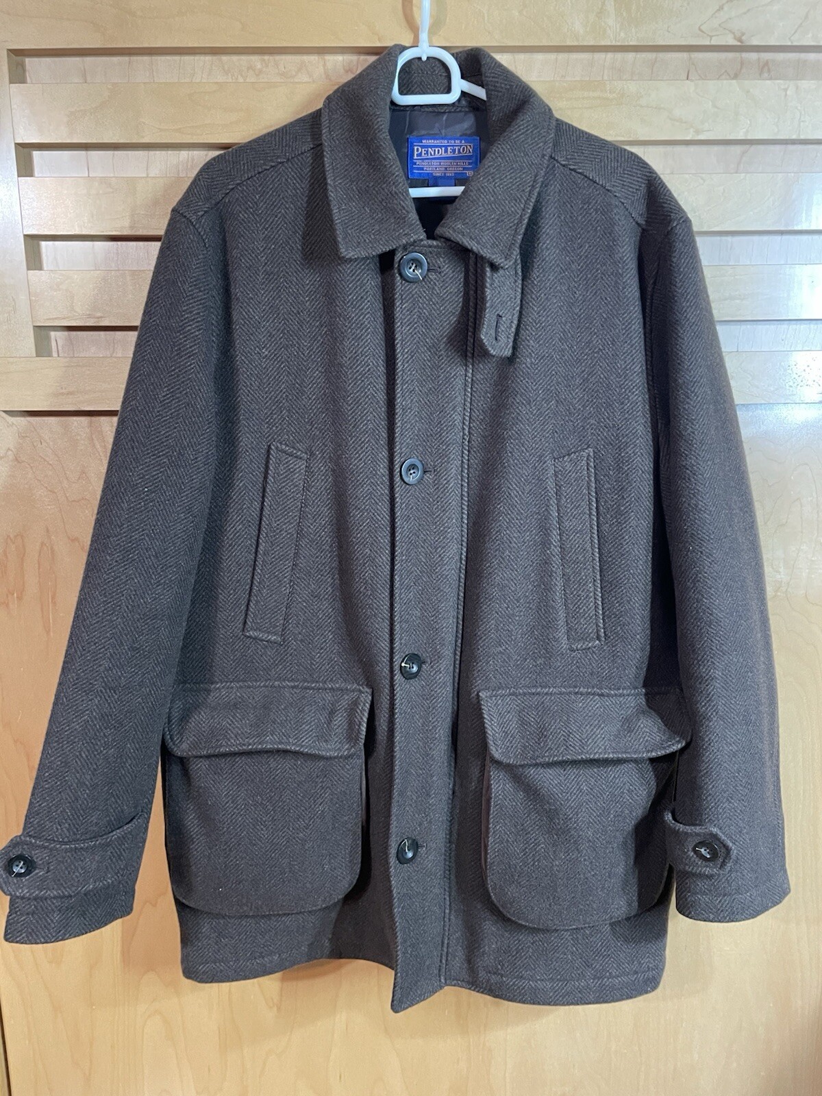 Pendleton Four Front Pockets Coat Jacket Size M 1… - image 1