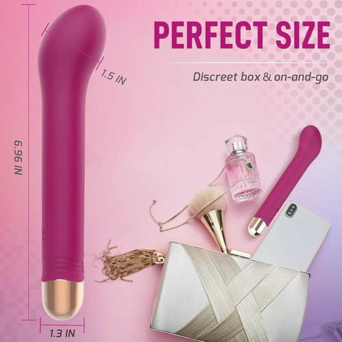 Waterproof-Vibrator-G-Spot-Dildo-Clit-Massager-Vibe-Couple-Women-Sex-Toys-Adult - Picture 6 of 37