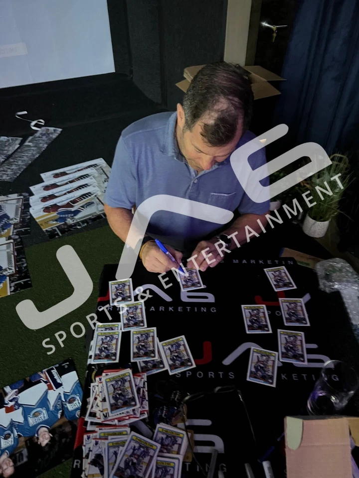 Tarjeta de novato automática Mike Richter 1990 Topps #330 New York Rangers BAS encapsulada Foto 3 de 3