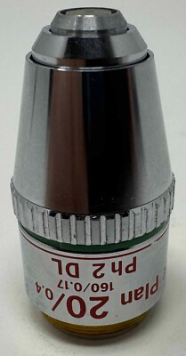 Nikon E Plan 20X/0.4 DL Ph2 Phase Contrast Objective Lens 160/0.17