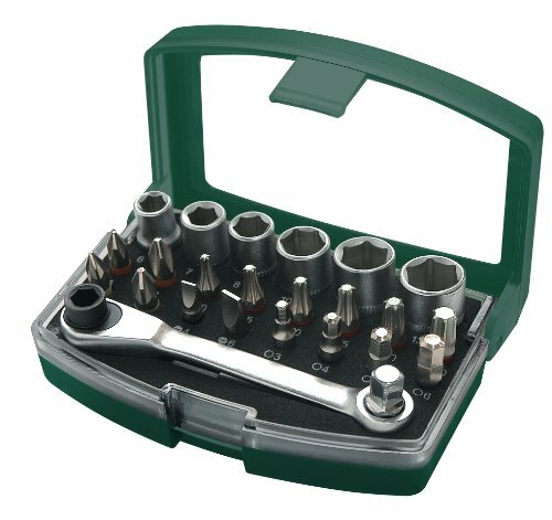 Mannesmann - M29700 – Set di inserti e chiavi a tubo, 24 pz. (g2t)