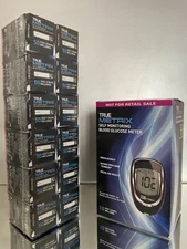 True Metrix Blood Glucose Test Strips 600 ct. PLUS METER KIT.  EXP 09/2026