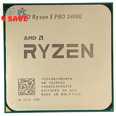 AMD Ryzen Pro 2400G 4-Core Socket AM4 Processor CPU