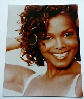 Janet Jackson Colour Photograph Photo 8"x10" - Jacksons / Michael | eBay UK