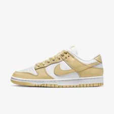 Nike Dunk Low Team Gold and White Sneakers Shoes  DV0833-100 #