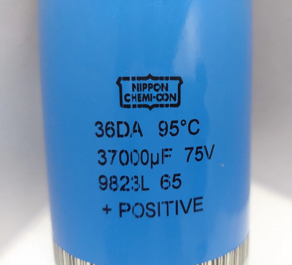 Nippon Chemi-Con 9823L 65 Capacitor 36DA 95C 3700µF/75V - Image 4 of 4