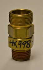 4X998 UNLOADER CHECK VALVE - 3/4" X 1/2" MPT - NOS