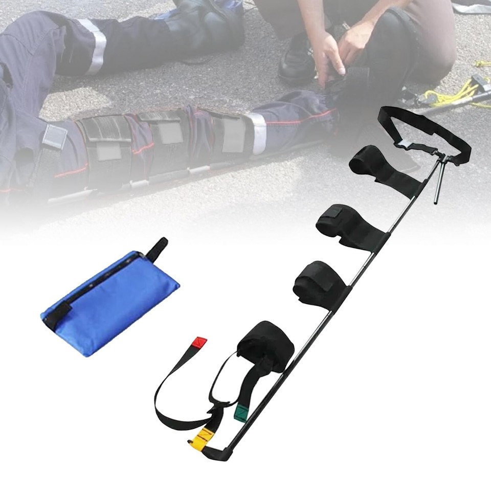 Carbon Fiber Traction Splint- TCCC- Combat Medic- Femoral Fracture Care ...