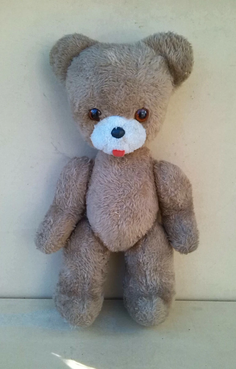 Ours en peluche ancien articulé sale