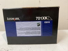 Genuine Lexmark 701XK | 70C1XK0 Black Extra High Yield Toner Cartridge CS510 New