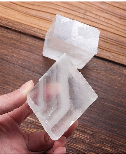 Quartz Crystal Natural Calcitee 50-200g Decoration Raw Optical White - Picture 9 of 11