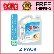 Wet & Forget Weekly Shower Cleaner, Vanilla Scent, 64 fl oz 0.58 per fl oz