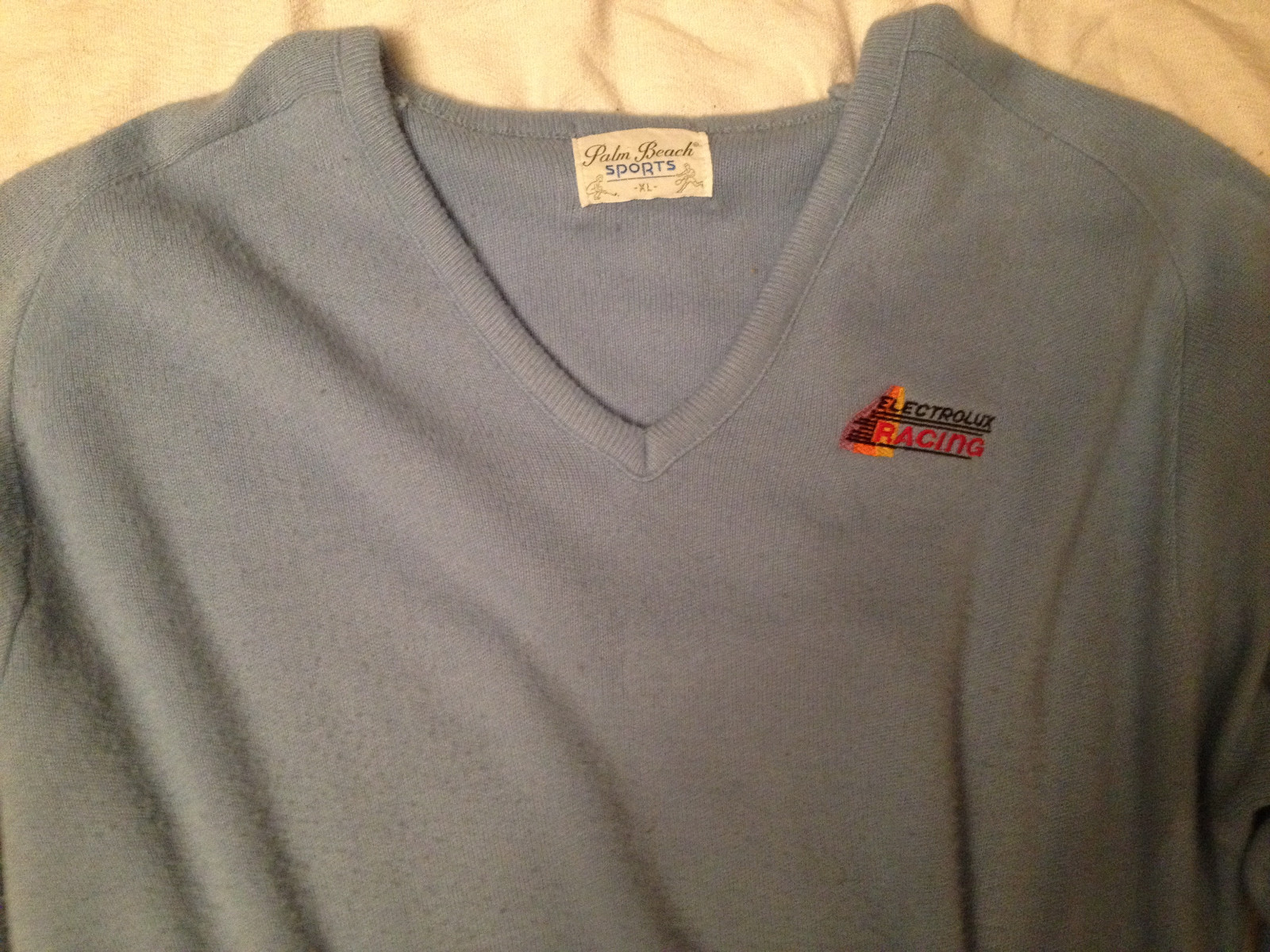 T-shirt Vintage Electrolux Racing Team – Années 70/80 – Taille M – Occasion Très Bon état