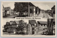 German Postcard with US Army Postal Service Postmark 1965 Chrome PC