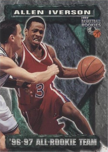 1997 Score Basketball Rookies '96-97 All-Rookie Team Allen Iverson