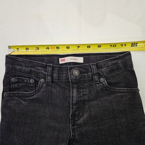 Levis 511 Slim Boys Jeans Size 7 Reg Adjustable Waist - Picture 5 of 10