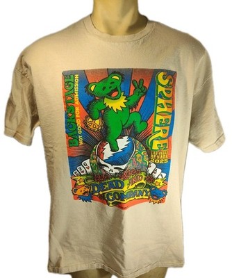 Dead & Company Sphere Las Vegas 2025 Concert TShirt 2XL XXL Tony Reonegro Gildan