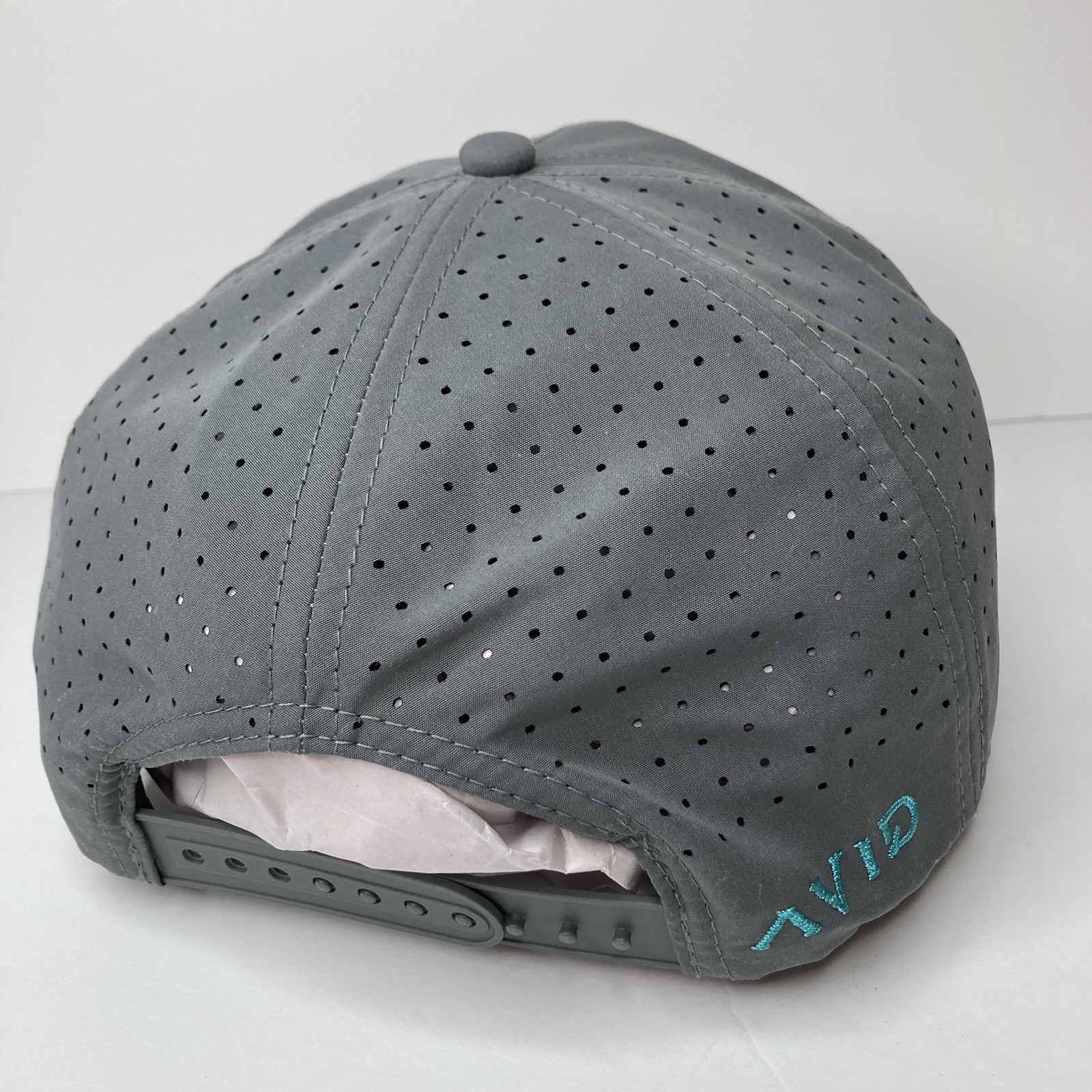 Avid Hat Cap Gray Snapback Performance Adjustable… - image 3