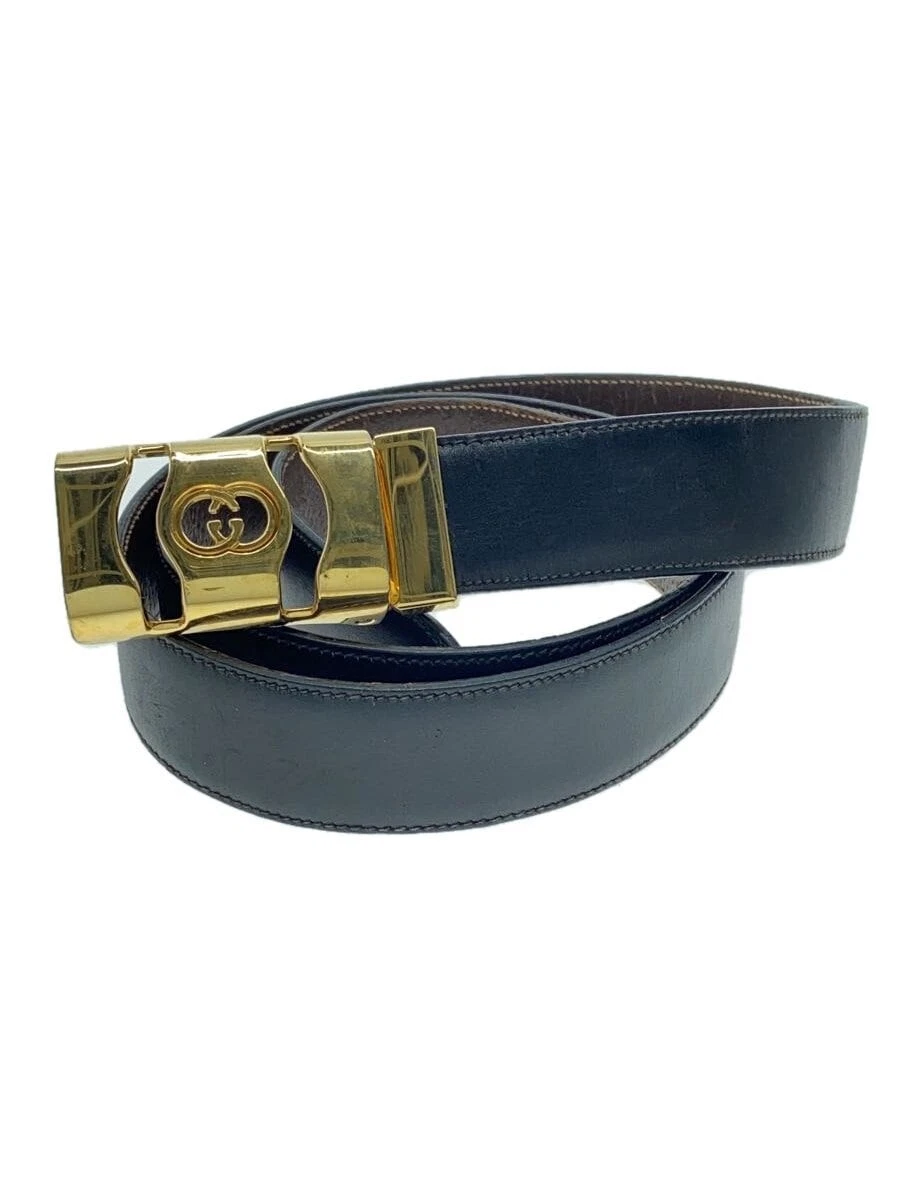 Ceinture GUCCI cuir BLK homme