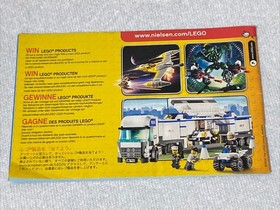 LEGO CITY 7631 Instruction Manual Only