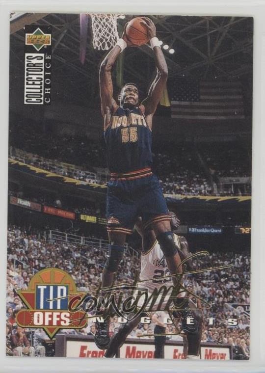 1994-95 Collector's Choice International Tip Offs Dikembe Mutombo #172 HOF 0dk
