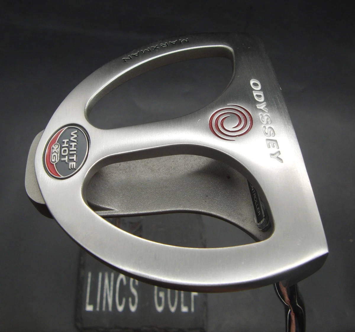 中尺 オデッセイ WHITE STEEL 2-ball MID 38インチ パター WHITE