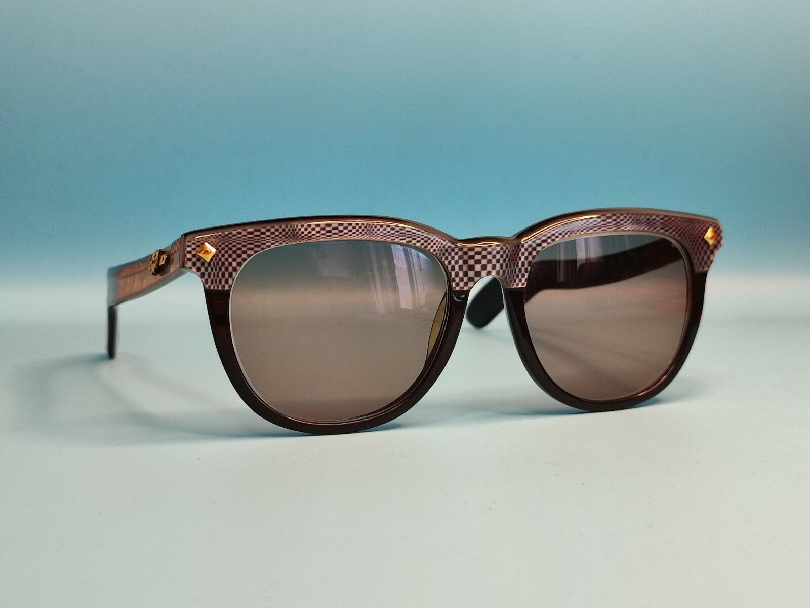 VINTAGE MCM MÜNCHEN RECTANGULAR ACETATE GLASSES F… - image 6