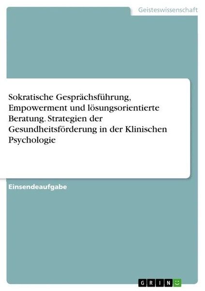 Anonymous | Sokratische GespräChsfüHrung, Empowerment Und LöSungsorientierte...-image