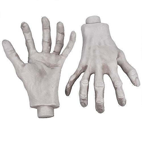 Halloween Skeleton Hands - Realistic Life Size Severed Fake Plastic Hands for... - Picture 4 of 7