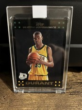 2007-08 Topps Kevin Durant Rookie Card. rookie card picture