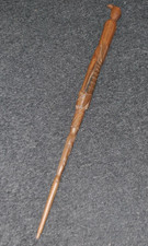 Wanderstock Wanderstab Holz Turmfalke Falke Ägypten Afrika Handarbeit