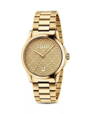 Gucci YA126461 G-timeless 38mm Gold-tone Stainless Steel Bracelet