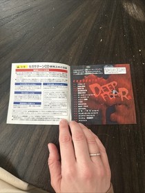 Sega Saturn Manual Only Deep Fear Japanese Version 