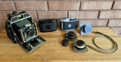 Horseman 980 6x9 Technical Field Camera outfit with 4 lenses and Horseman case