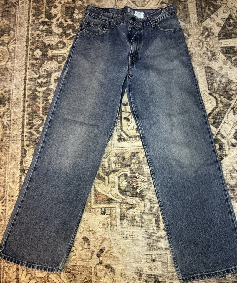 Vintage Levis Strauss Signature Jeans Loose Fit Size Kids 18 Regular - Image 4 of 4