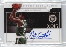 2020 Panini Noir Freeze Frame Signatures /99 Tiny Archibald Nate Auto HOF 06mc
