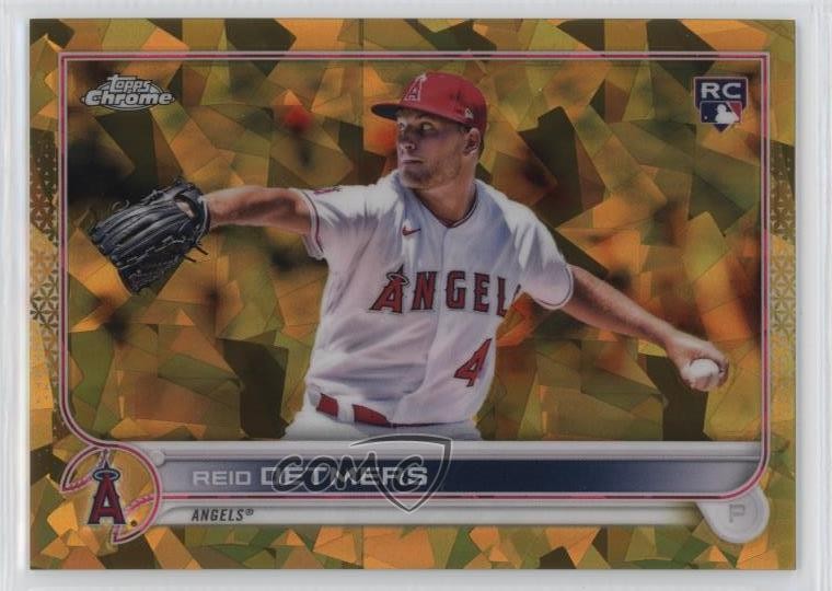 2022 Topps Chrome Sapphire Edition Gold /50 Reid Detmers #201 Rookie RC