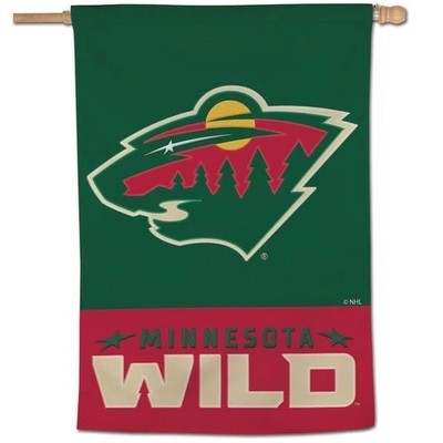 Minnes0ta Wild Flag Graden Flag