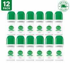 Avon Feelin' Fresh Original Roll-On Antiperspirant Deodorant 2.6 oz 12 Pack