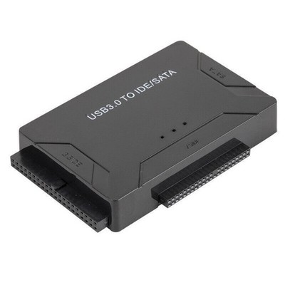 USB 3.0 to IDE&SATA Converter External Hard Drive Adapter 2.5'' 3.5Inch Cable Kit