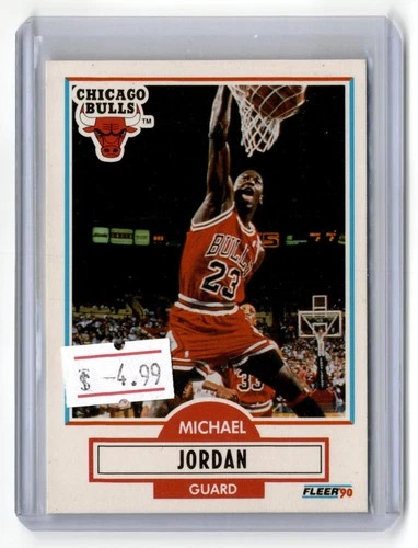 1990-91 Fleer MICHAEL JORDAN #26 EX