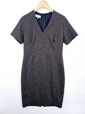 Hobbs Lizzie Dress Size UK 12 Poly/Wool Mix Work Wear Designer