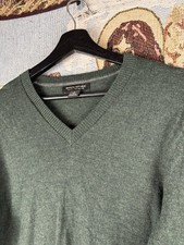 Banana Republic Sweater Mens Large Merino Extra Fine Wool Long Sleeve Pullover