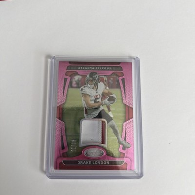2025 Panini Certified Materials Purple Etch /35 Drake London Falcons PATCH